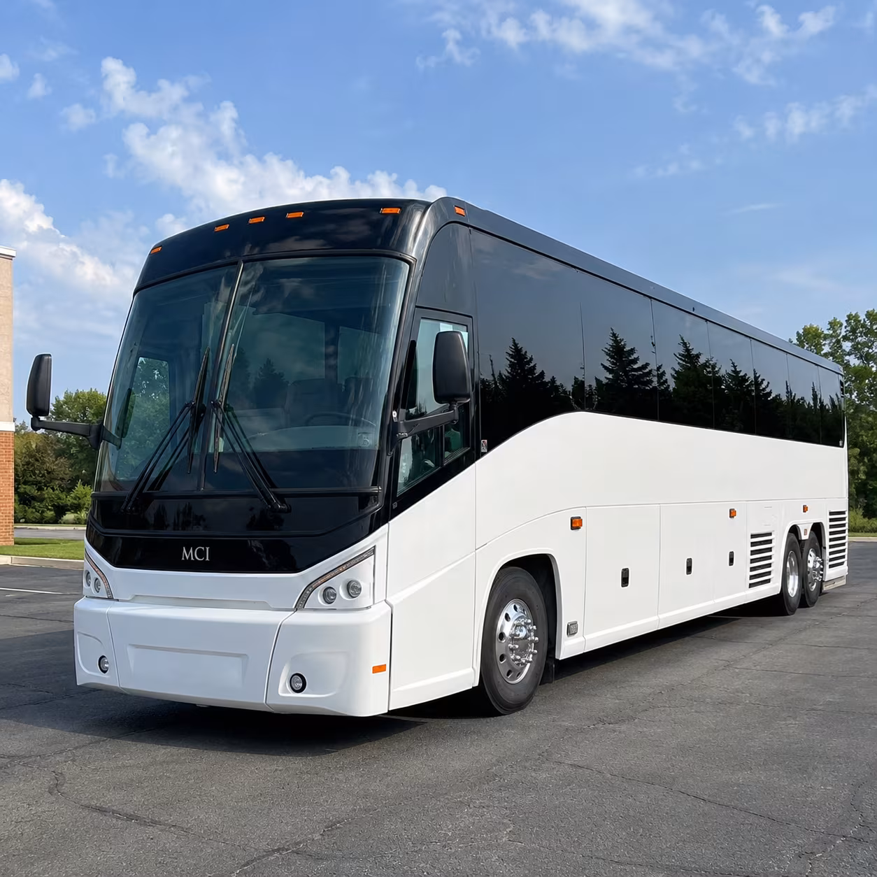 charter bus rentals for corporate sports outings and team building events
