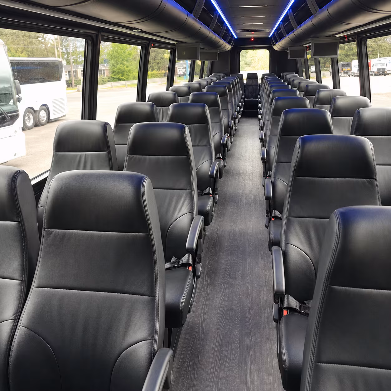 erie 30 passenger minibus interior