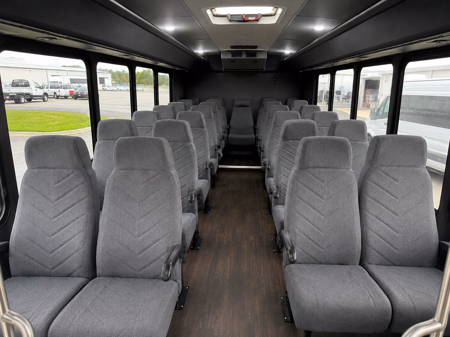 erie sporting event transportation onboard seating